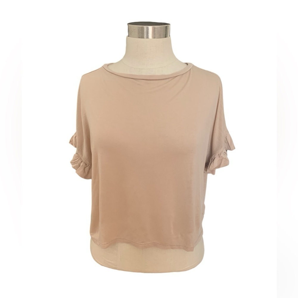 Relaxed Boxy boatneck tee from Express